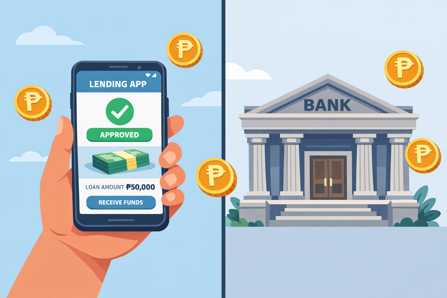 Choosing Between Online and Bank Loans in the Philippines